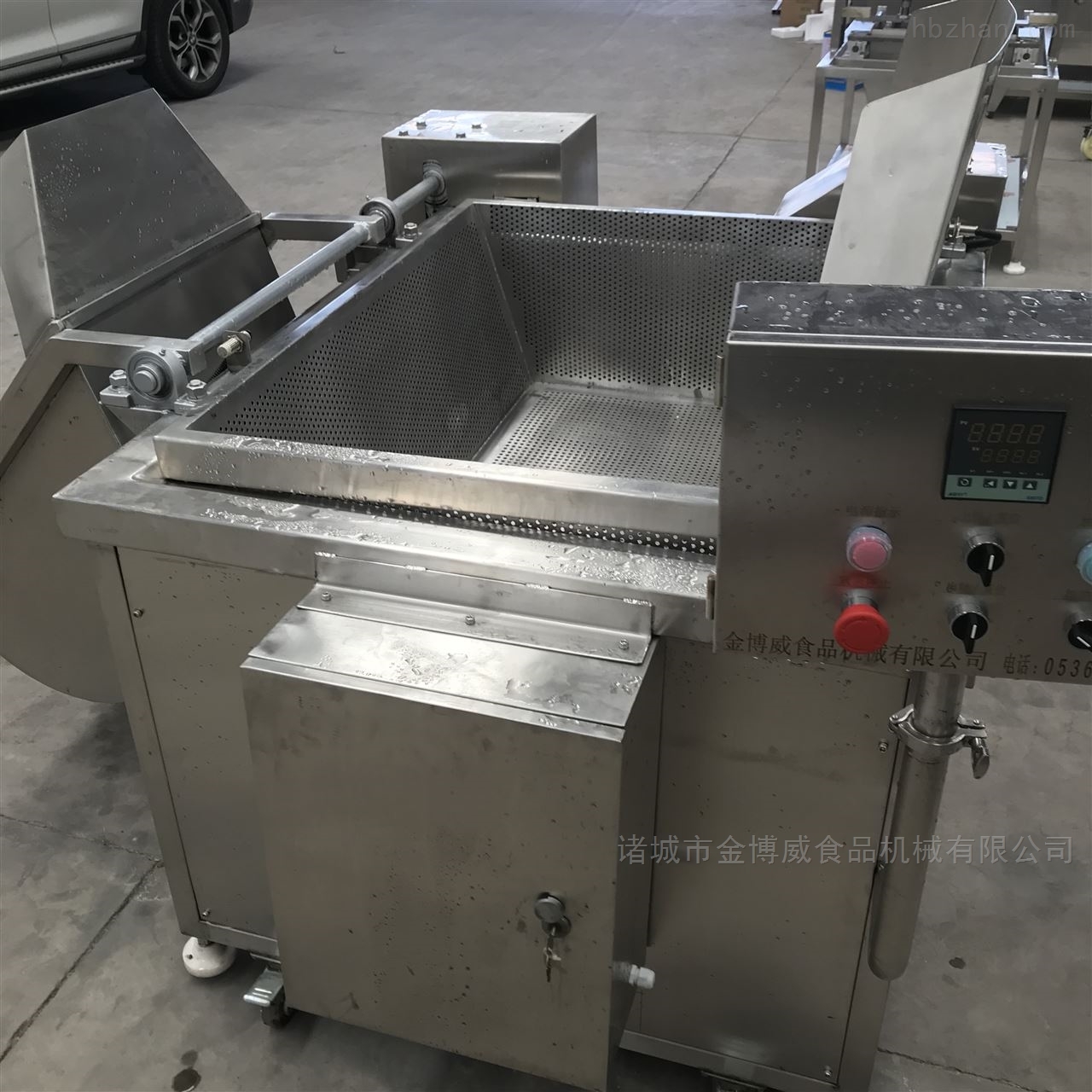 鱼豆腐油炸机装置