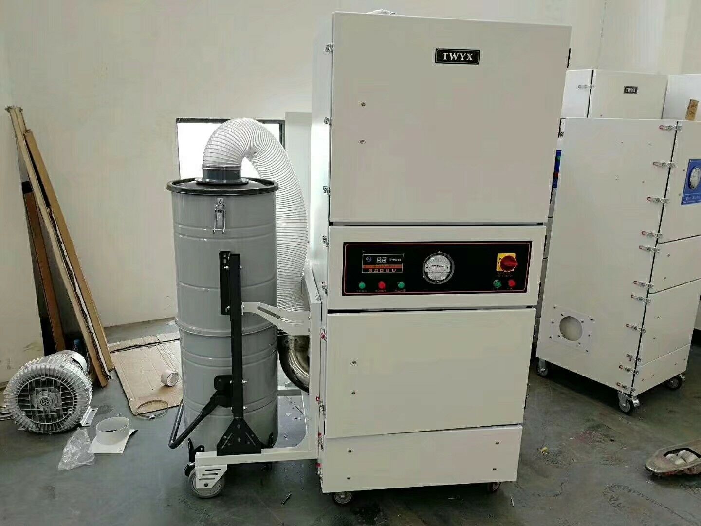 玻璃纤维复合材料滤筒集尘器 碳纤维粉尘收集脉冲滤筒集尘器 集尘器厂家 可非标定制示例图14