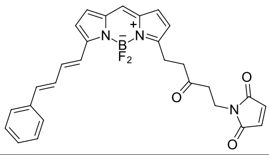 BDP 581/591MAL马来酰亚胺修饰氟化硼二吡咯(图1)